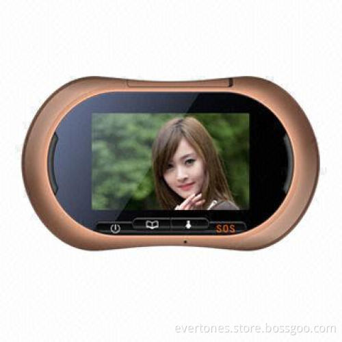Video doorphone door camera, supports motion detect and auto photo